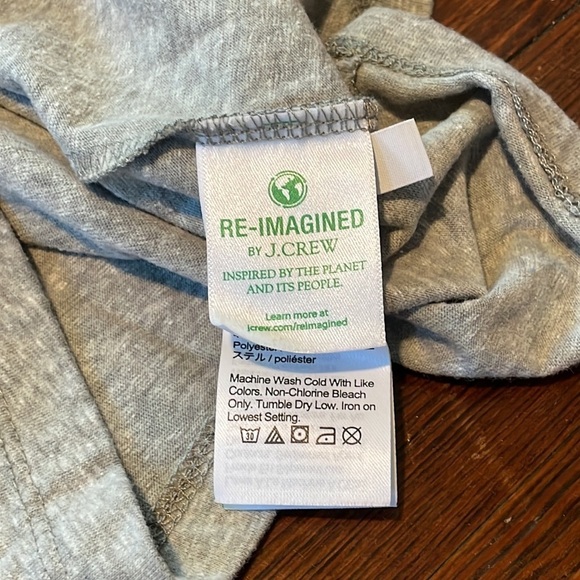 J.Crew Crewcuts Boys Gray T-Shirt Size S - Picture 4 of 6